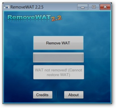 Windows 7 WGA Remover - Chew WGA V0.9.exe